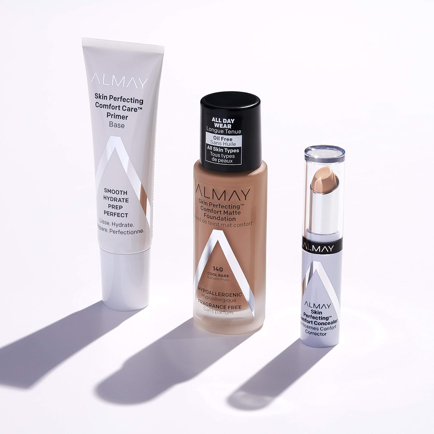 Almay Skin Perfecting Comfort Concealer, 120 Light | Medium to full coverage concealer instantly minimizes the appearance of dark circles and imperfections without creasing. - Image 5