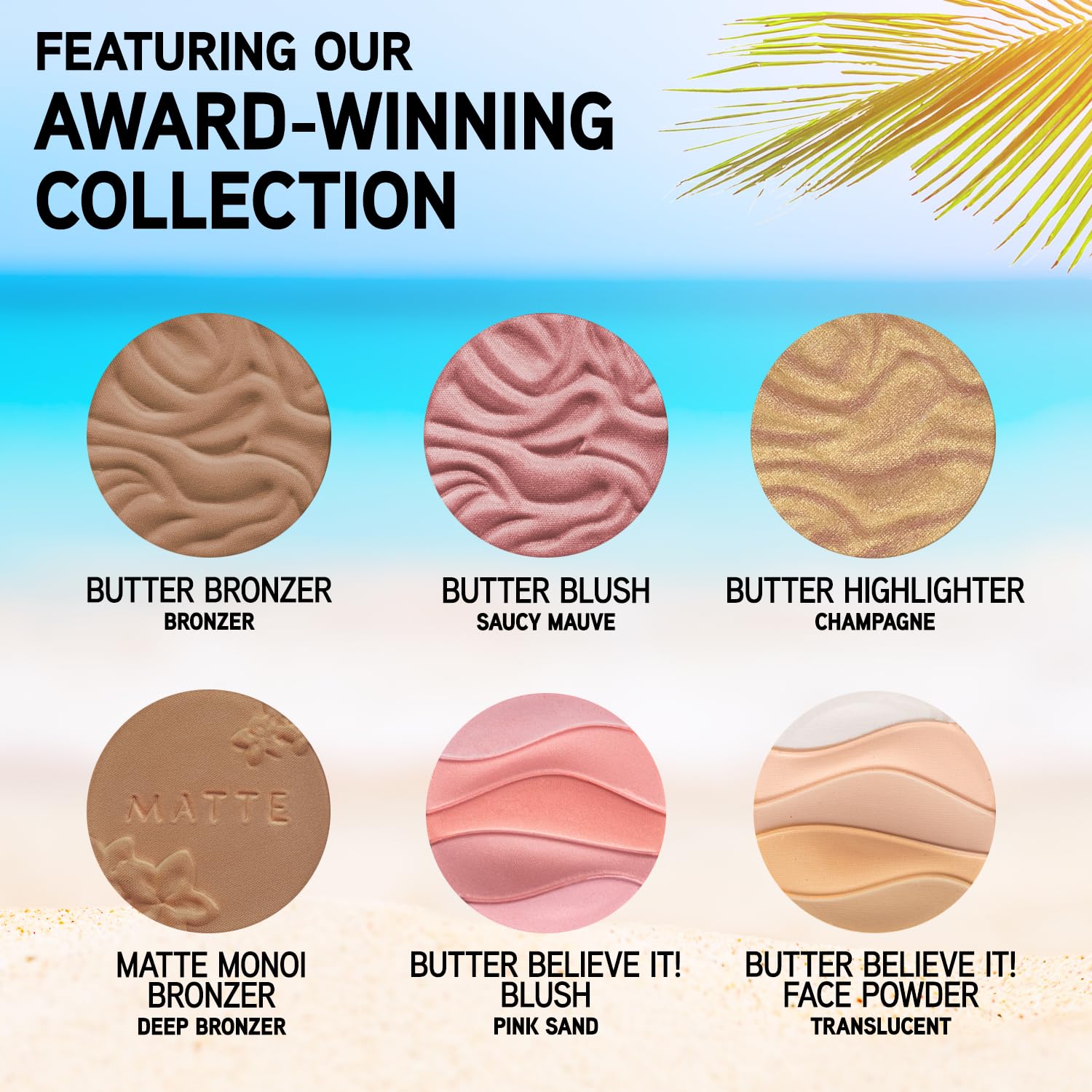 Physicians Formula Butter Palette, Nourishing Bronzer, Blush, Highlighter, and Moisturizing Face Powder Blend, Cruelty Free - Dream Team - Image 2