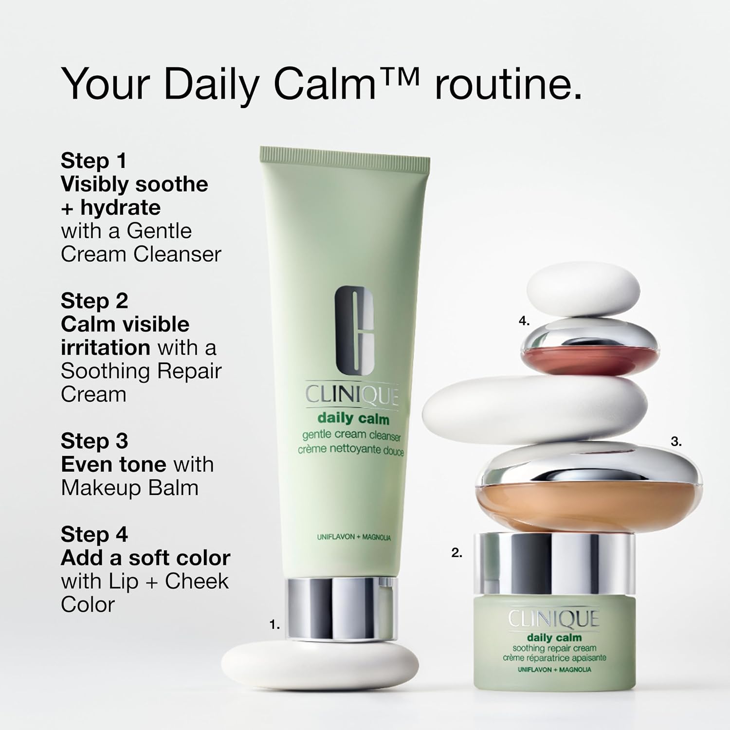 Clinique Daily Calm Makeup Balm Sheer Foundation for Sensitive Skin and Redness with Hyaluronic Acid | Buildable Coverage, 1 Fl Oz - Image 13