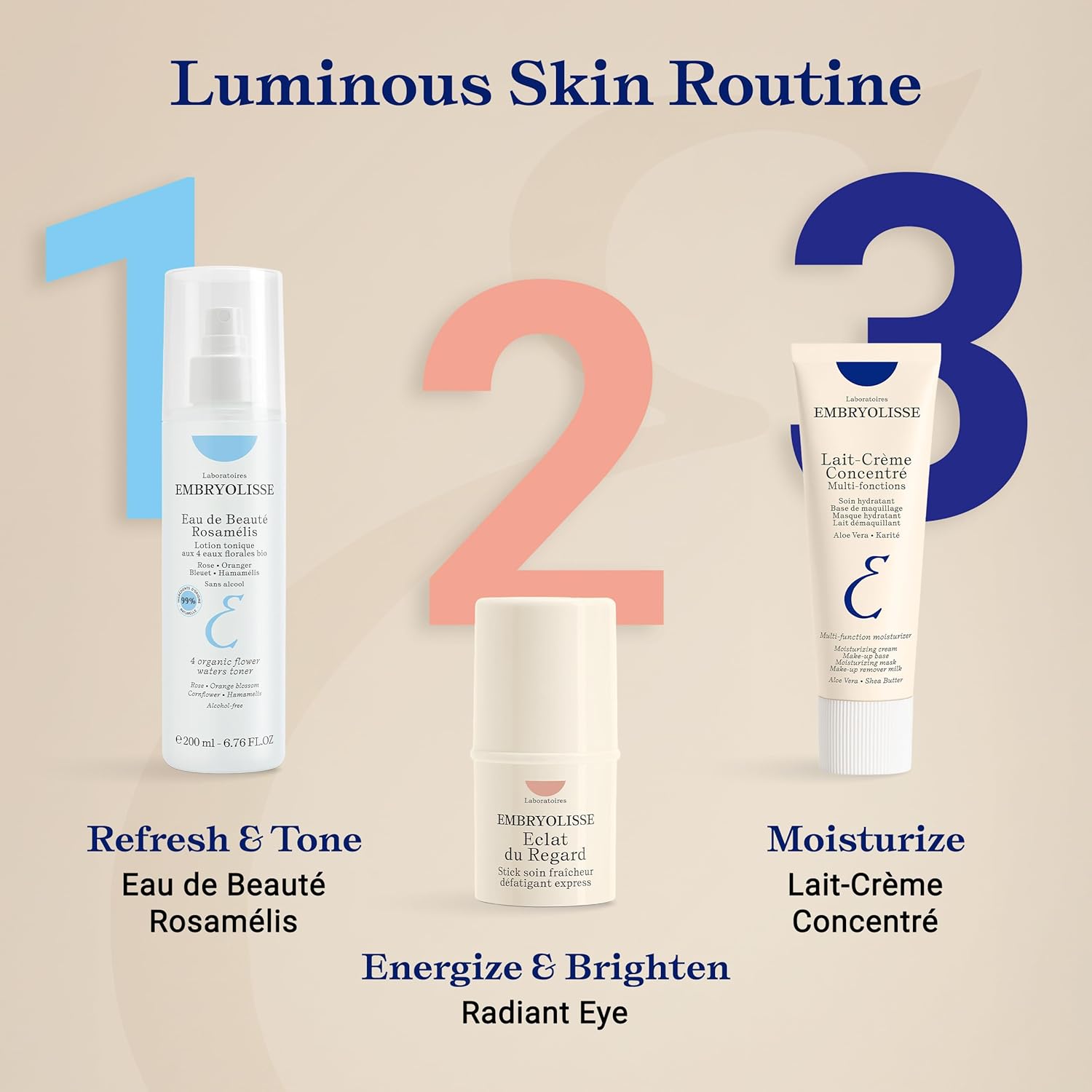 Embryolisse Lait-Crème Concentré Face Moisturizer and Makeup Primer, French Face Cream With Shea Butter & Aloe Vera - Image 7