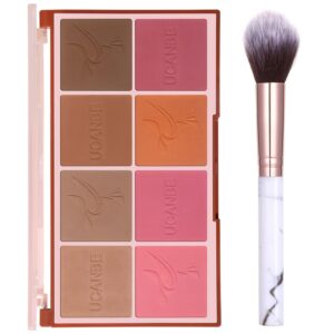 8 Colors Face Matte Blush Palette S...