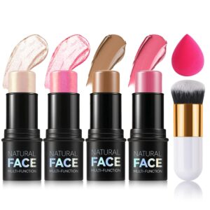 DAMUSI 6PCS Highlighter and Contour...