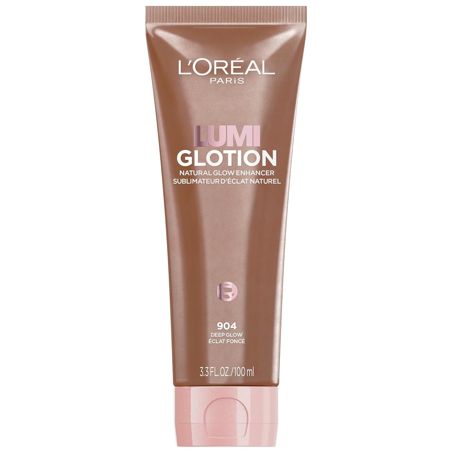 L'Oreal Paris Makeup True Match Lumi Glotion XL, Natural Glow Enhancer, Illuminator, Highlighter, Bronzing Drops For a Sun-Kissed Glow for Face and Body, 904 Deep, XL 3.04 fl oz