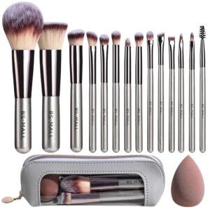 Travel Makeup Brush Set with Case &...