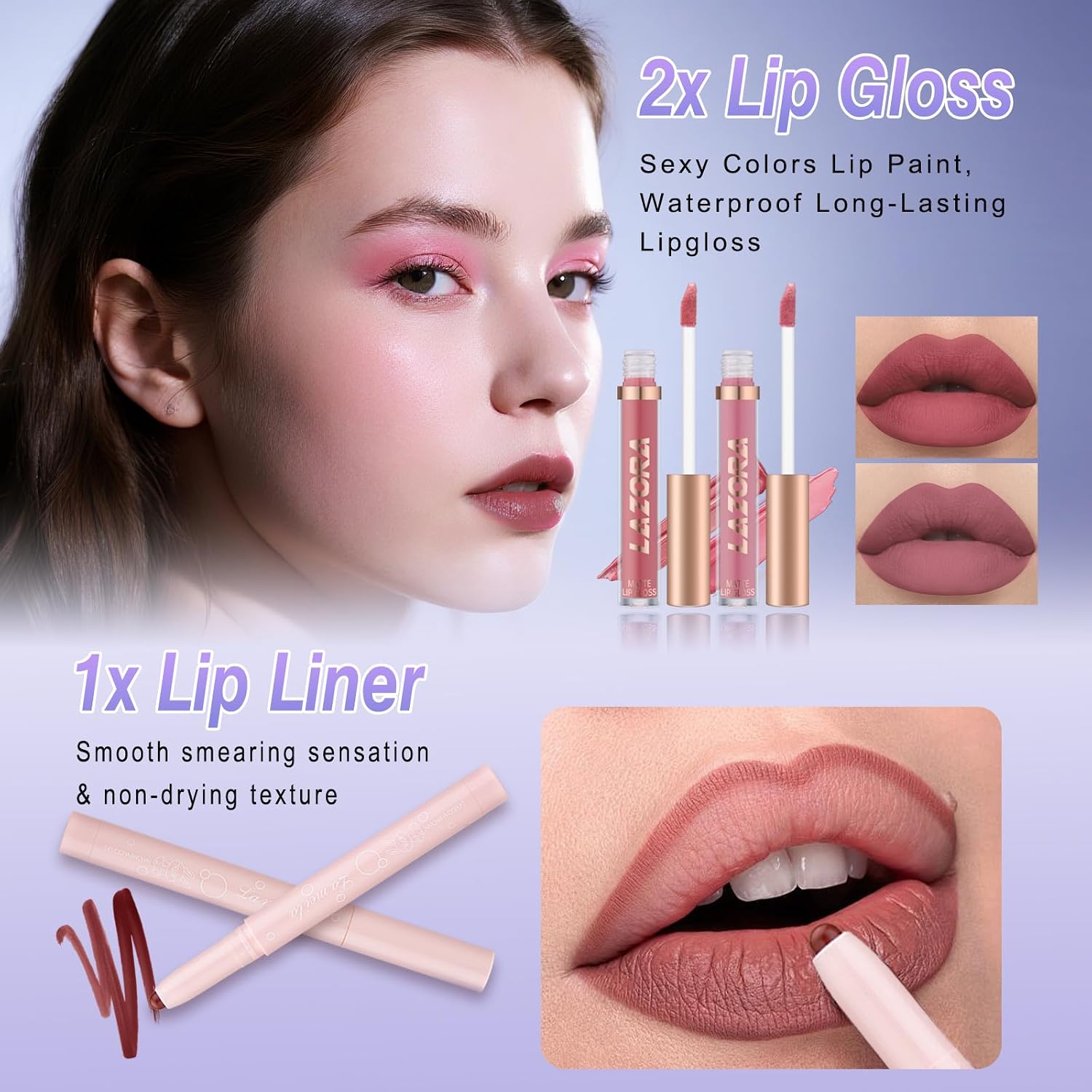 Makeup Kit for Teens Makeup Gift Set for Beginners Teenager Makeup Sets Travel Makeup Kits for Teenagers Girls 14-16 Make Up Kit for Teen & Girls - Image 6
