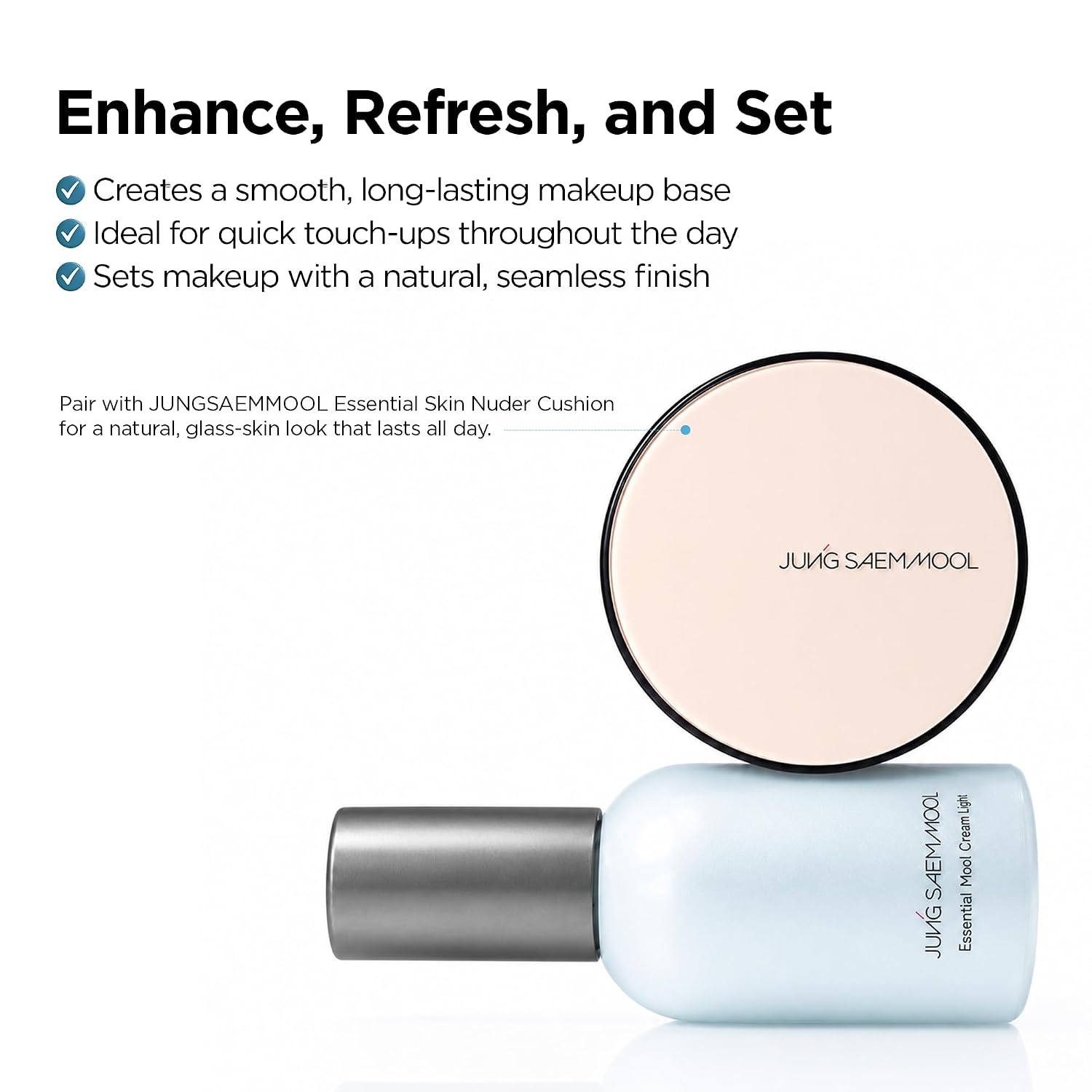 Mool Cream | Hydrating Primer for Glass Skin (Light, 1.69 Fl Oz) - Image 8