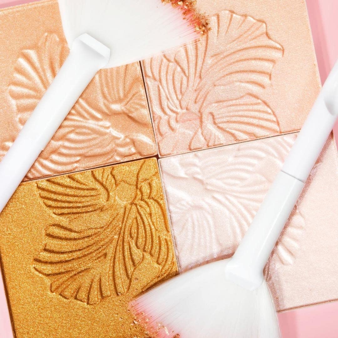 wet n wild MegaGlo Highlighting Powder, Highlighter Makeup, Shimmer Glow, Pink Rose Gold Blossom Glow - Image 12