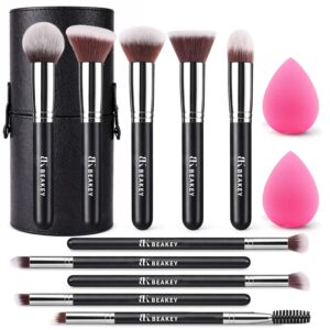 BEAKEY Makeup Brush Set,13 Pcs with...