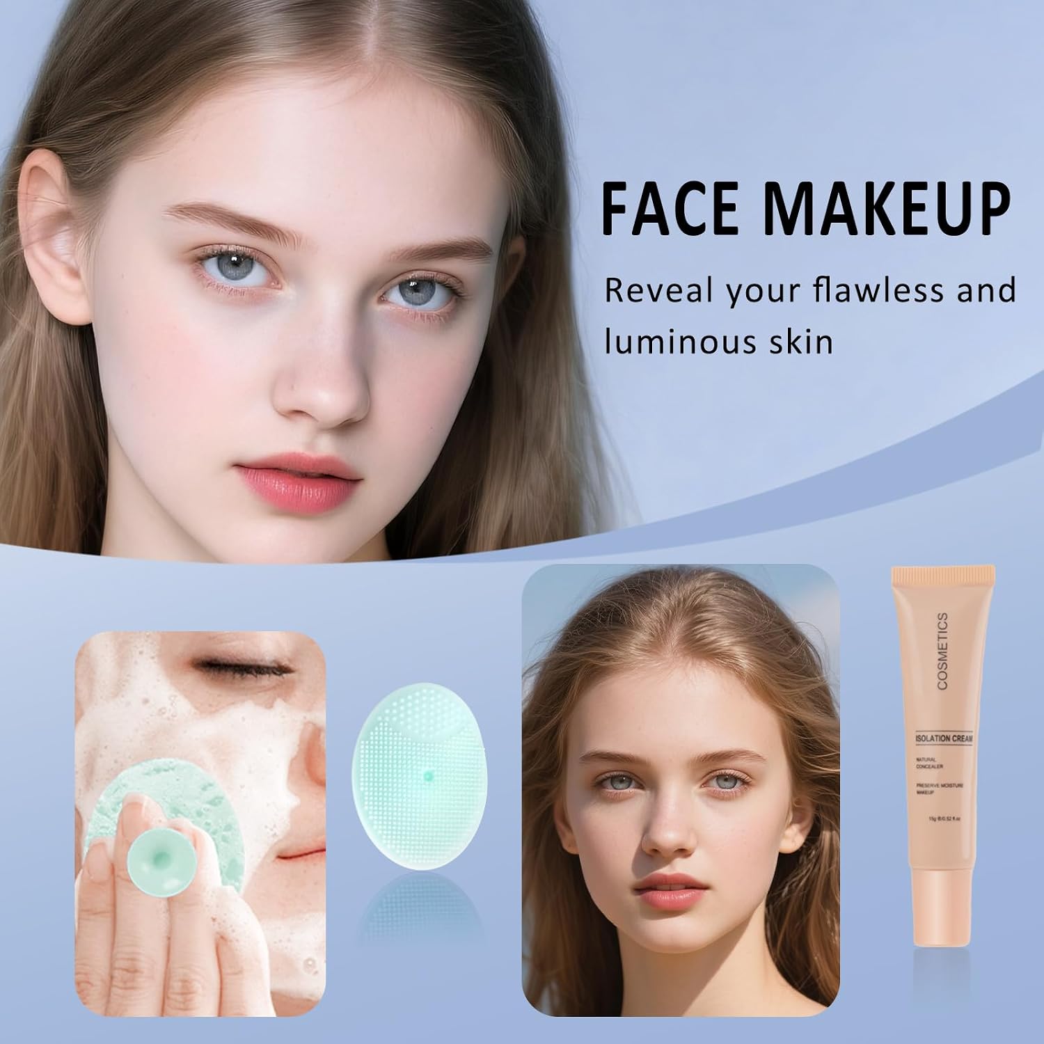 Makeup Kit Make Up Gift Set for Girls Makeup Set for Teenagers, Makeup Full Kit for Beginners & Professionals Travel Makeup Set for Teens & Adults - Image 6