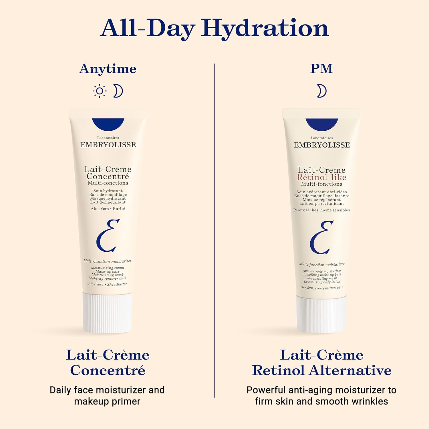 Embryolisse Lait-Crème Concentré Face Moisturizer and Makeup Primer, French Face Cream With Shea Butter & Aloe Vera - Image 8