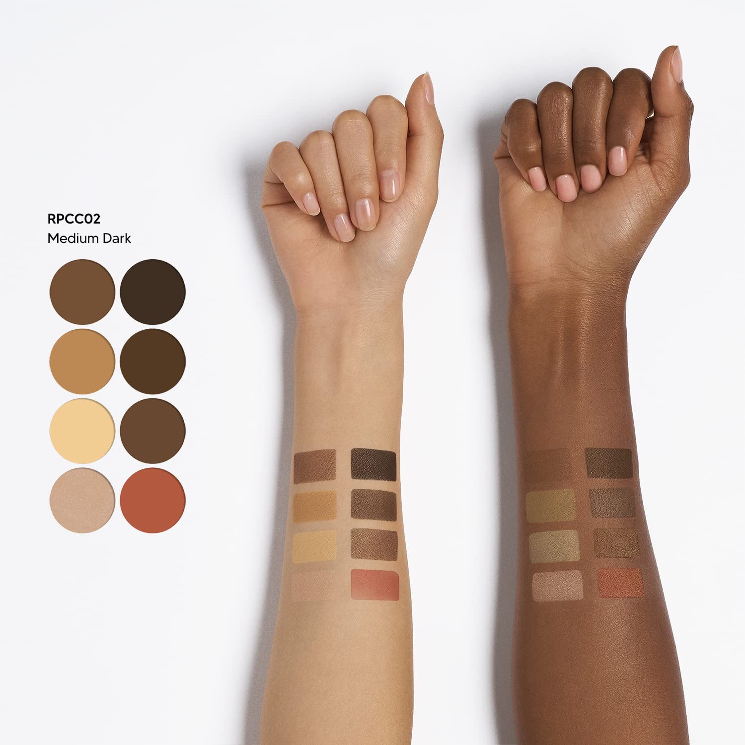 Ruby Kisses Flawless Finish with 3D Contour Cream Makeup Palette – Lightweight, Multi-Palette, Contouring Foundation, Creamy, Sculpt &Highlighting, Define Cheekbones (Dark Medium) - Image 6