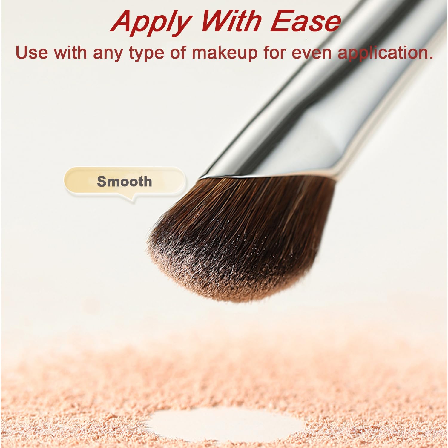 Nose Contour Brush Eyeliner Brush Set 5PCS, Fine Angled Eyeliner Brush Concealer Brush, Ultra Thin Slanted Flat Eyeliner Makeup Brushes, Contour Brushes for Blending Liquid Cream Powder Cosmetics - Image 6