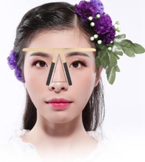 Ymiko Measuring Stencils Makeup Eye...