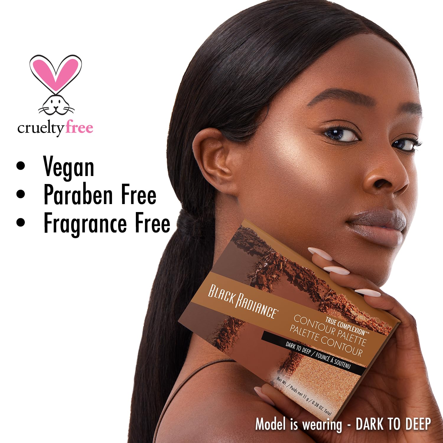 Black Radiance True Complexion Contour Palette, Dark To Deep - Image 6