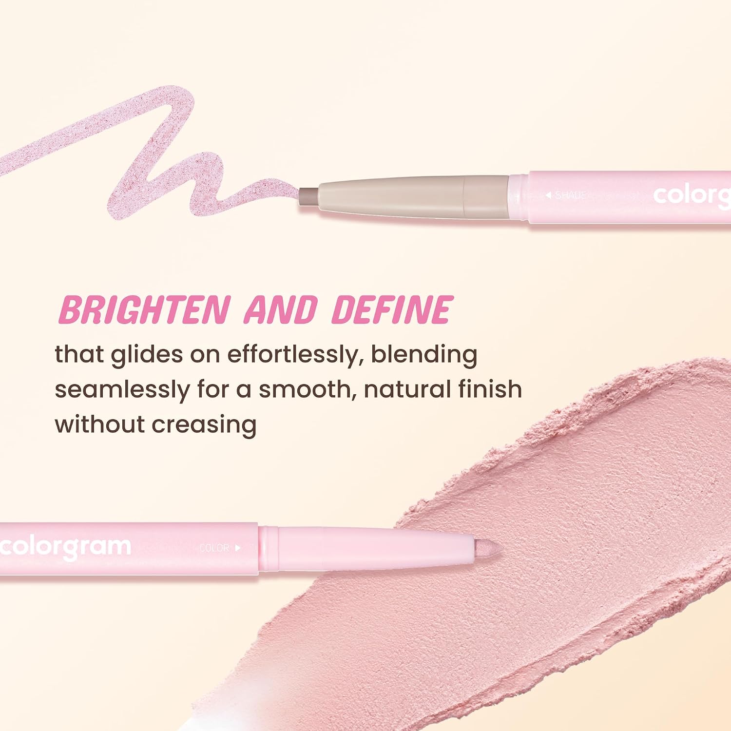COLORGRAM Under Eye Highlighter Stick 02 Cool Tone | Silky-Smooth Long-Lasting Highlighter & Contouring Stick for Smudge-Proof, Shining Daily Makeup | K-Beauty Face Highlighters & Luminizers - Image 4