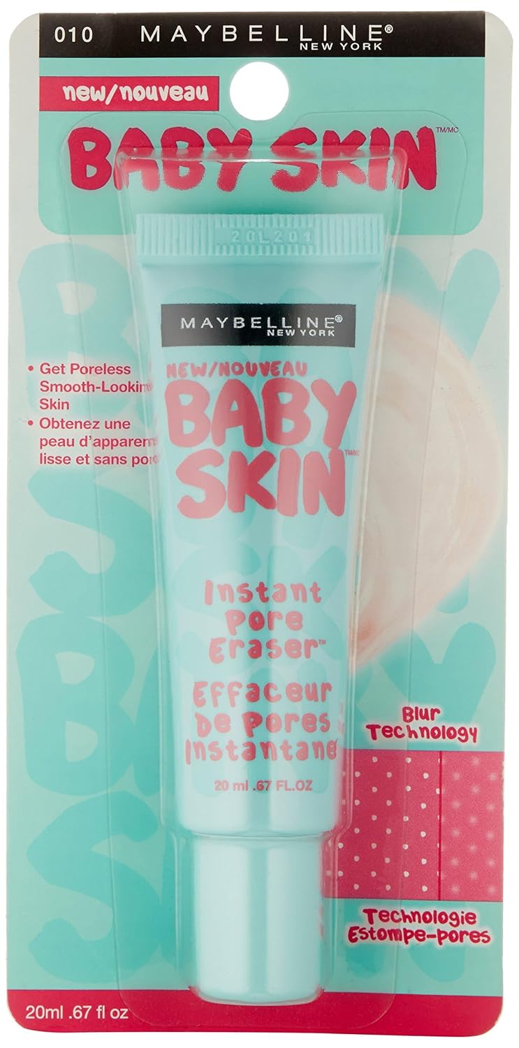 Maybelline Baby Skin Instant Pore Eraser Primer Makeup, Clear, 1 Count - Image 2