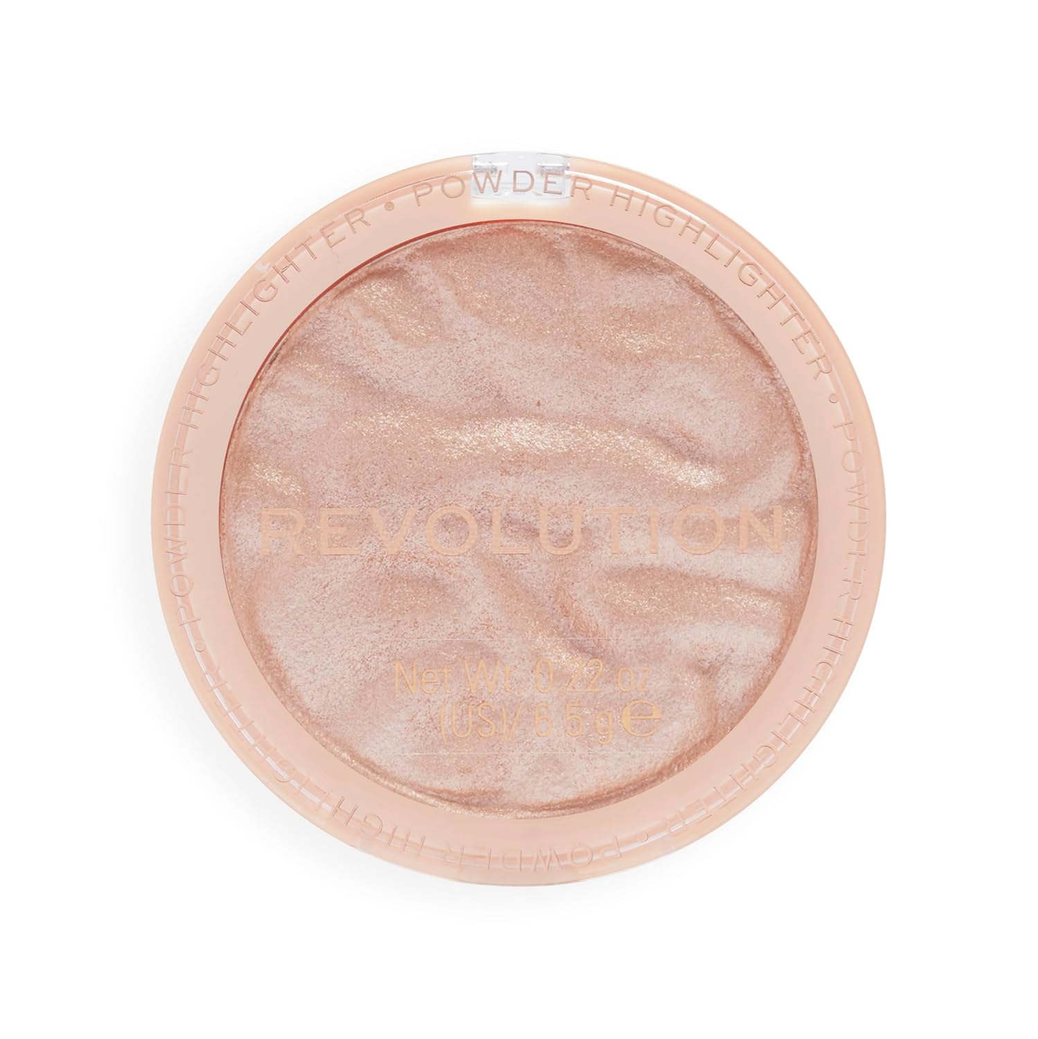 Revolution Reloaded Pressed Powder Highlighter, Just My Type | Intensely Pigmented for a High-Impact Glowy Finish, Vegan & Cruelty-Free, 0.22 oz - Image 6