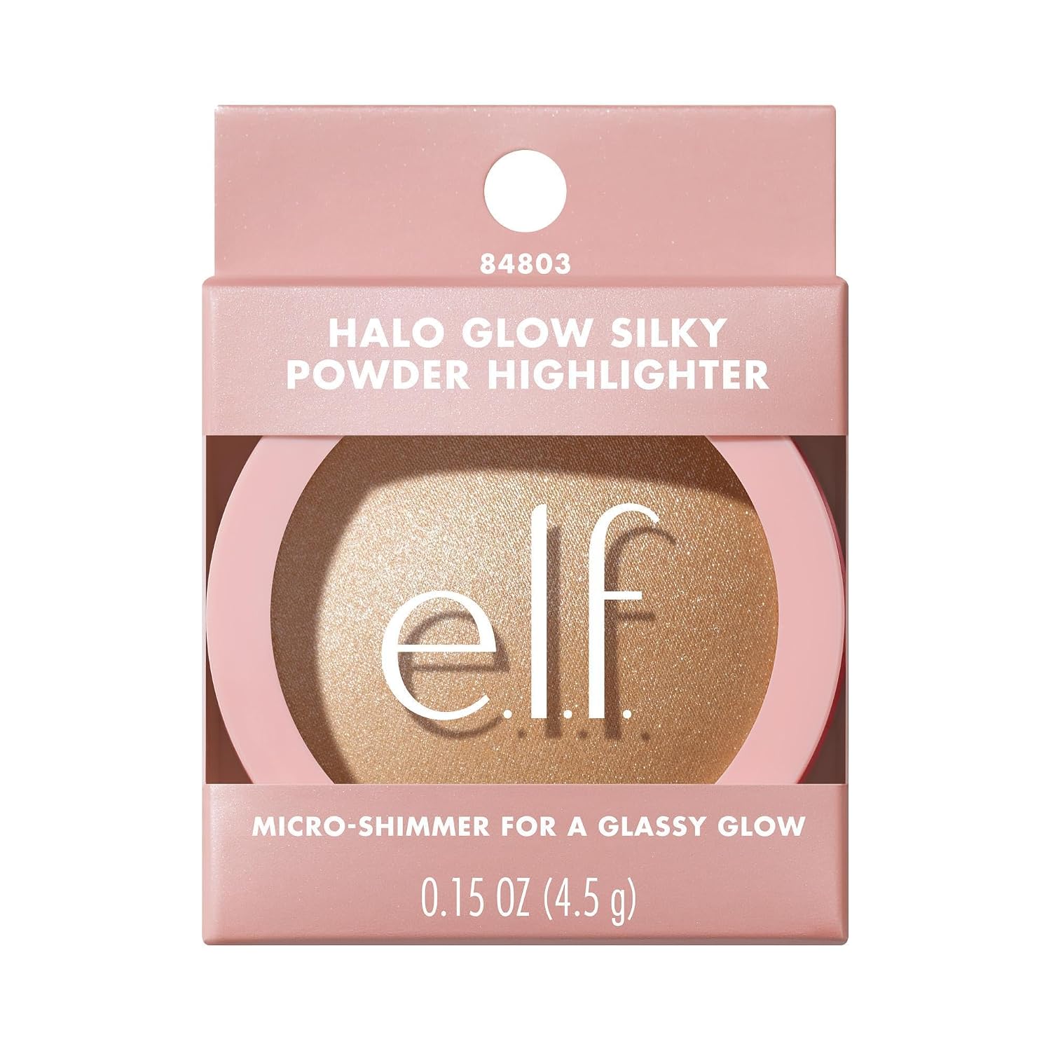 e.l.f. Halo Glow Silky Powder Highlighter, Long-Lasting Luminous Finish, Cake-Resistant With Micro-Shimmer, Vegan & Cruelty-Free, Prosecco Poppin' - Image 9