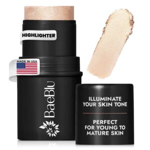 Organic Cream Highlighter Stick, 10...