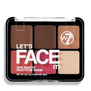 W7 Let’s Face It Cream Palett...