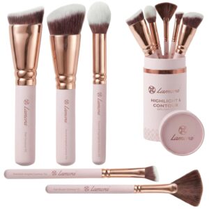 Lamora Pro Face Contour Brush Set &...