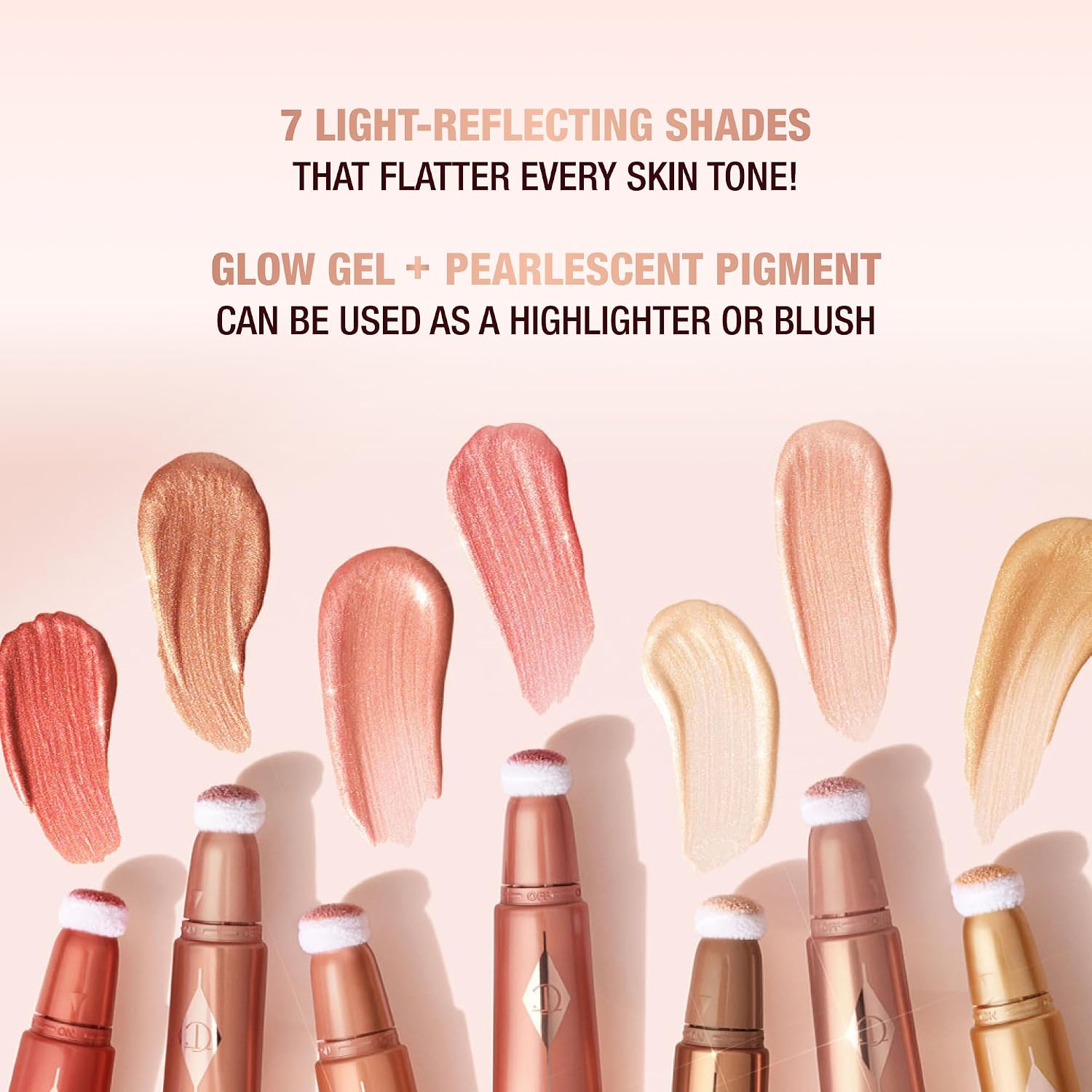 Charlotte Tilbury Beauty Light Wand Liquid Highlighter Makeup - Soft-Focus Highlighter & Blush for Cheeks - Pearlescent, Weightless Radiant Finish - Image 7