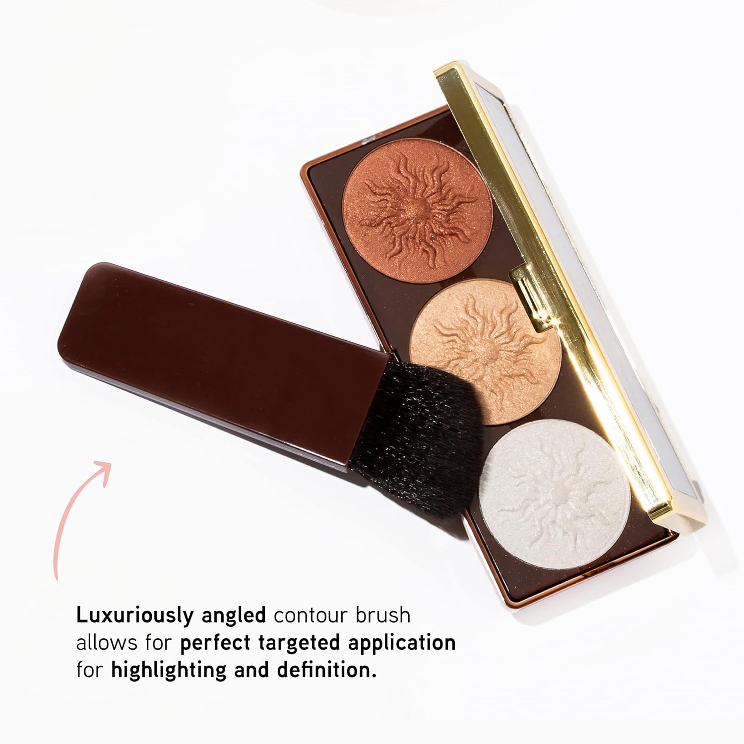 Physicians Formula Bronze Booster Highlight & Contour Palette with Brush, Blendable & Buildable Finish - Matte Sculpting - Image 7