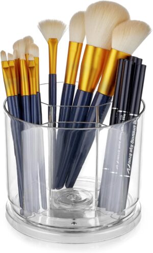Makeup Brush Holder Organizer, Rota...