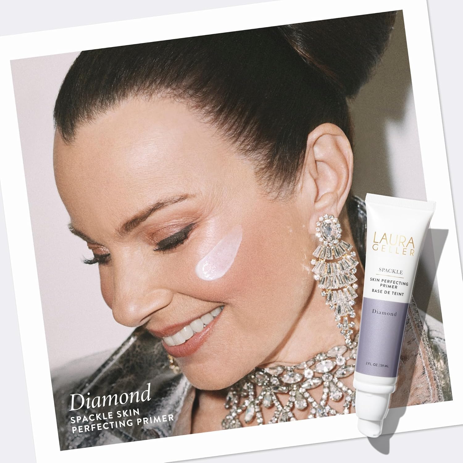 LAURA GELLER Spackle Makeup Primer - Diamond - Super-Size 2 Fl Oz - Image 2