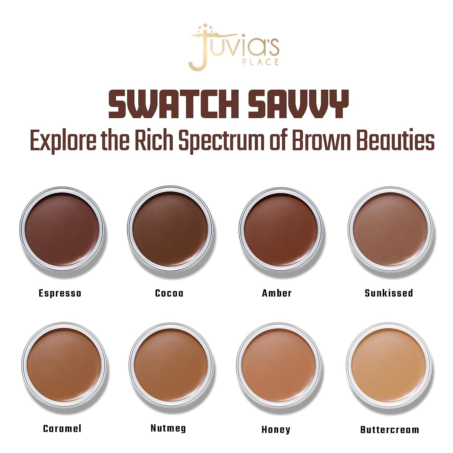 Juvia's Place Bronzed Cream Bronzer - Honey, Matte Shimmer Finish Contour | Sun-kissed Warmth With A Matte Shimmer Finish. Blendable Cream Bronzer Texture Creates Sculpted Makeup Looks With Rich Color - Image 6
