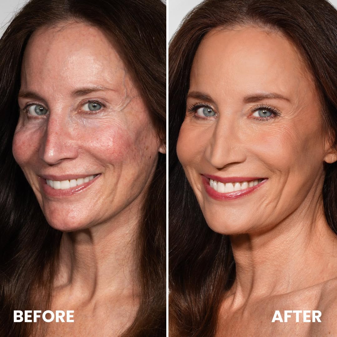 Prime Prometics Color Changing Foundation for Mature Women | Instantly Adapts to Your Skin Tone, Buildable Light-to-Medium Coverage, 12-Hour Wear, Natural Dewy Finish, Hypoallergenic - Image 2