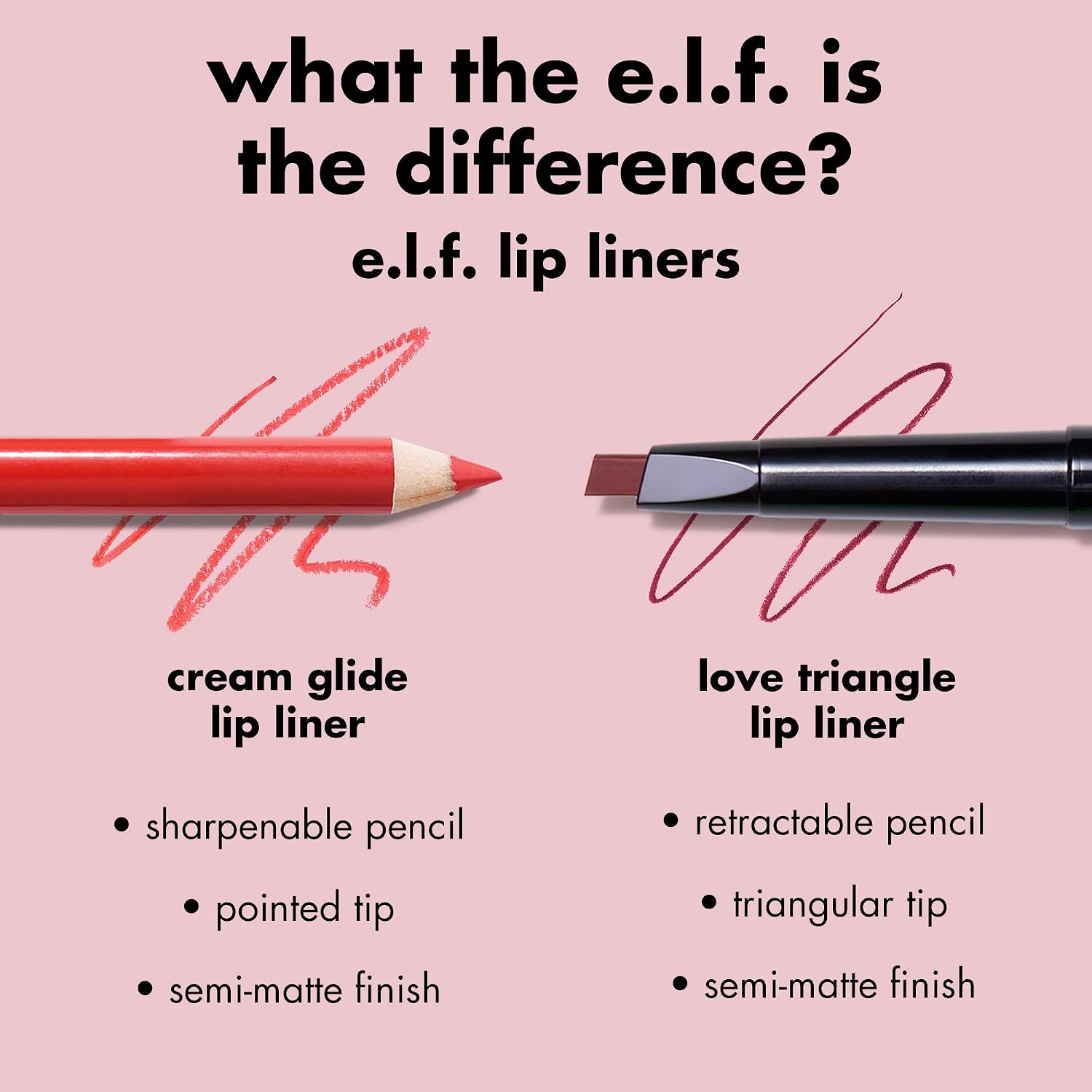e.l.f. Cream Glide Lip Liner, Highly-Pigmented Pencil For Shaping & Sculpting Lips, Semi-Matte Finish, Vegan & Cruelty-Free - Image 5