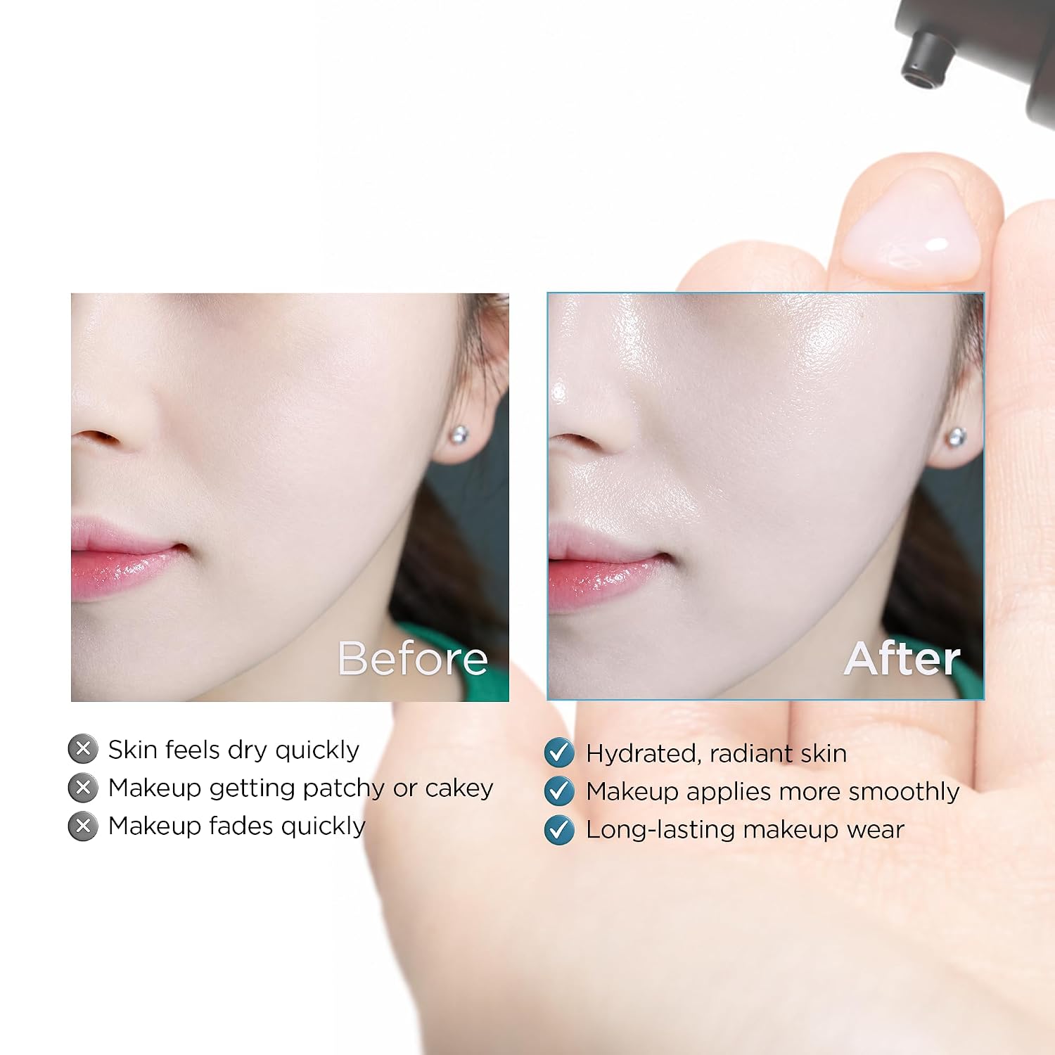 Mool Cream | Hydrating Primer for Glass Skin (Light, 1.69 Fl Oz) - Image 6