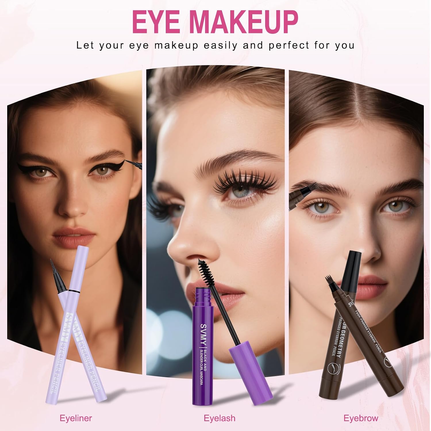Makeup Set for Teens Makeup Kits for Teens & Girls Women - Travel Makeup Kit for Women Full Kit with Eyeshadow Palette, Lipstick & More, Make Up Set for Teenager Girls - Image 6