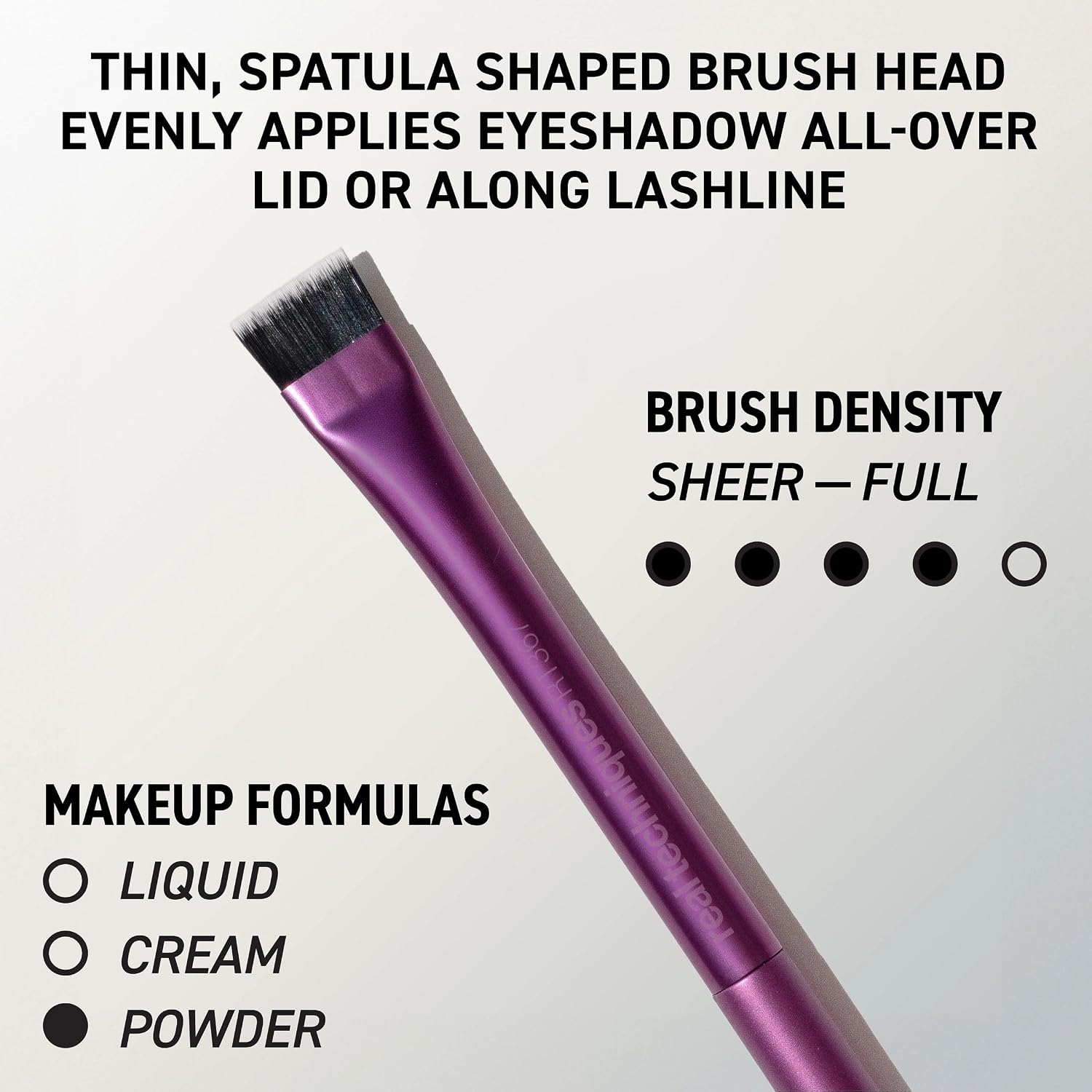 Real Techniques Big Blends Energy Brush + Dual-Sided Puff Kit, 6-Piece Set | Makeup brushes set with dual-sided puff kit, 2-in-1 powder puff, ultra-soft synthetic bristles for makeup blending - Image 6