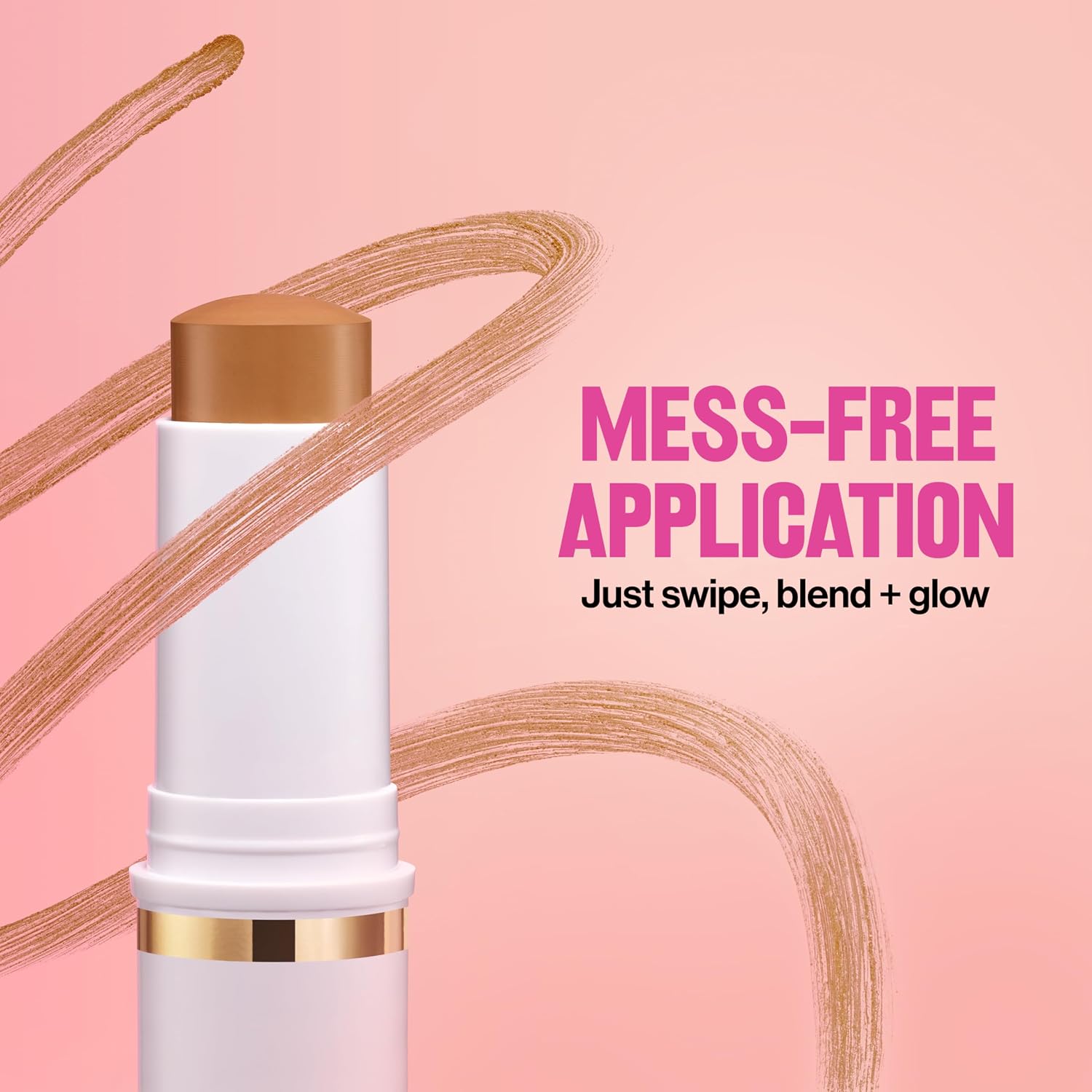 Revlon Glimmer Tinted Moisturizer Stick, 120 Light-Medium, 0.31 oz | Delivers buildable coverage, a glowy finish, and all-day hydration in one easy-to-use stick. Brightens complexion. - Image 6
