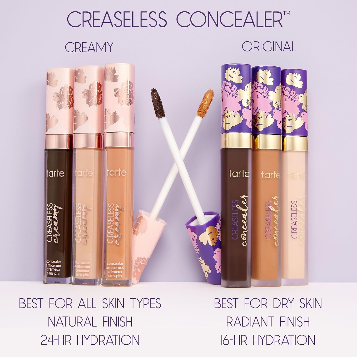tarte creaseless creamy full-coverage concealer – Waterproof Longwear, Vitamin E Niacinamide & Caffeine for covering Dark Circles & Blemishes Hydrating, Blurs & Smooths appearance Vegan & Cruelty-Free - Image 7
