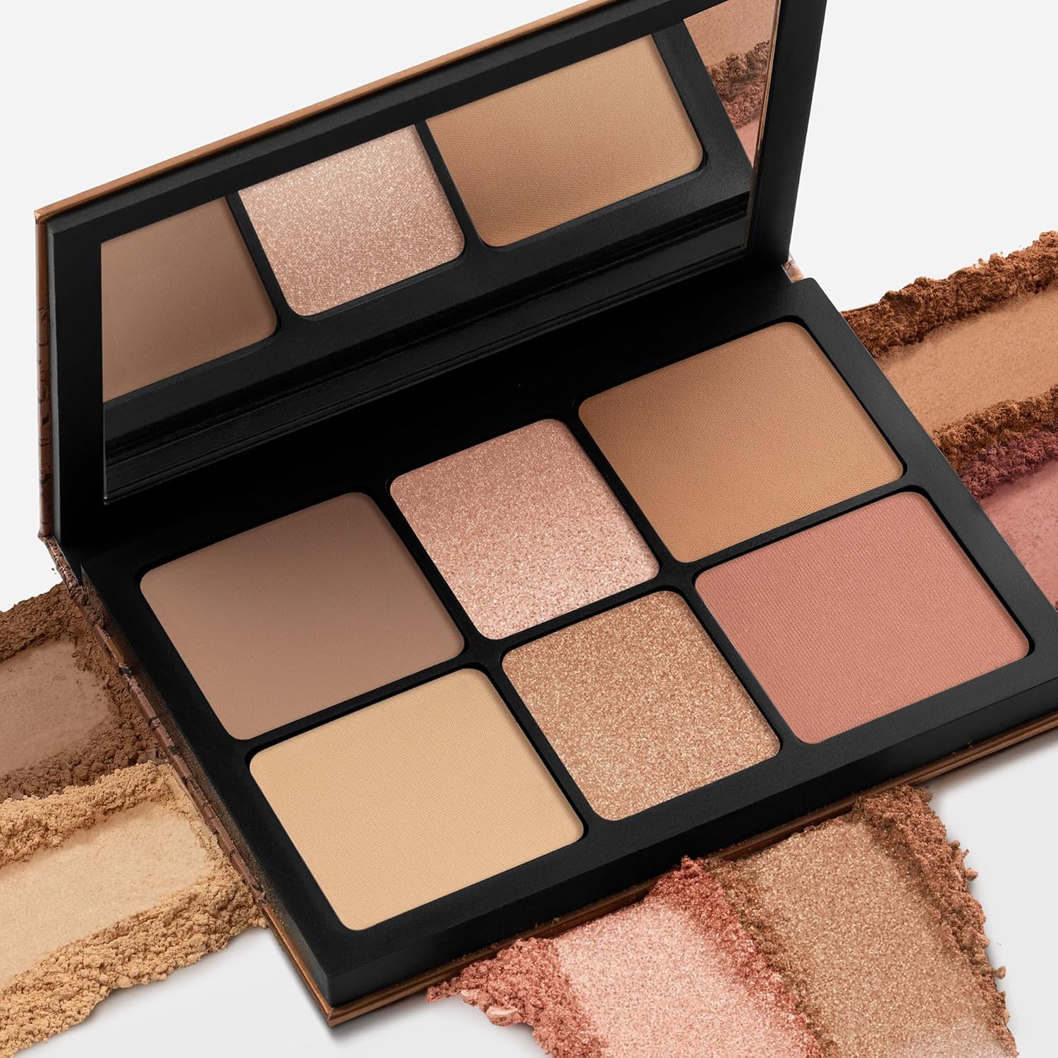 Smashbox The Cali Contour Palette | Six-Shade Contour Kit with Highlighter, Bronzer and Blush to add Dimension + Glow - Image 6