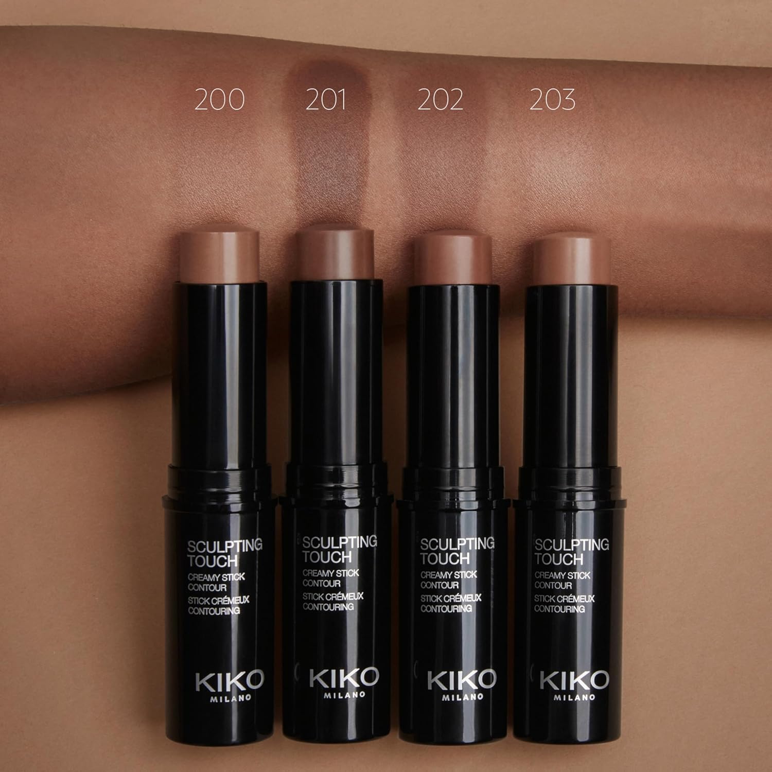 Kiko Milano Sculpting Touch Creamy Stick Contour – Blendable, Long-Lasting Cream Contour Stick for Face, Buildable Coverage, Easy Application – 10g - Image 3