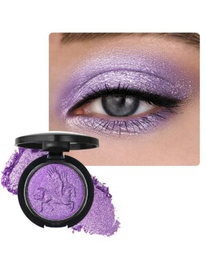 Glitter Eyeshadow Palette,Purple Ho...