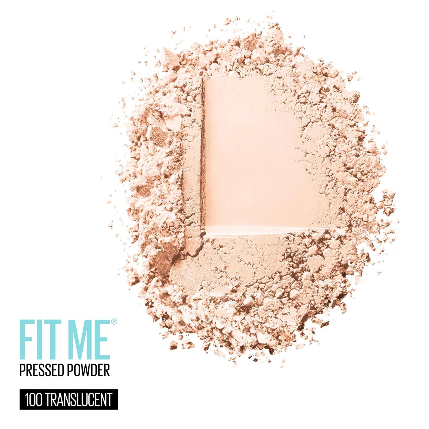 Maybelline Fit Me Matte + Poreless Pressed Face Powder Makeup & Setting Powder, Translucent, 1 Count - Image 2