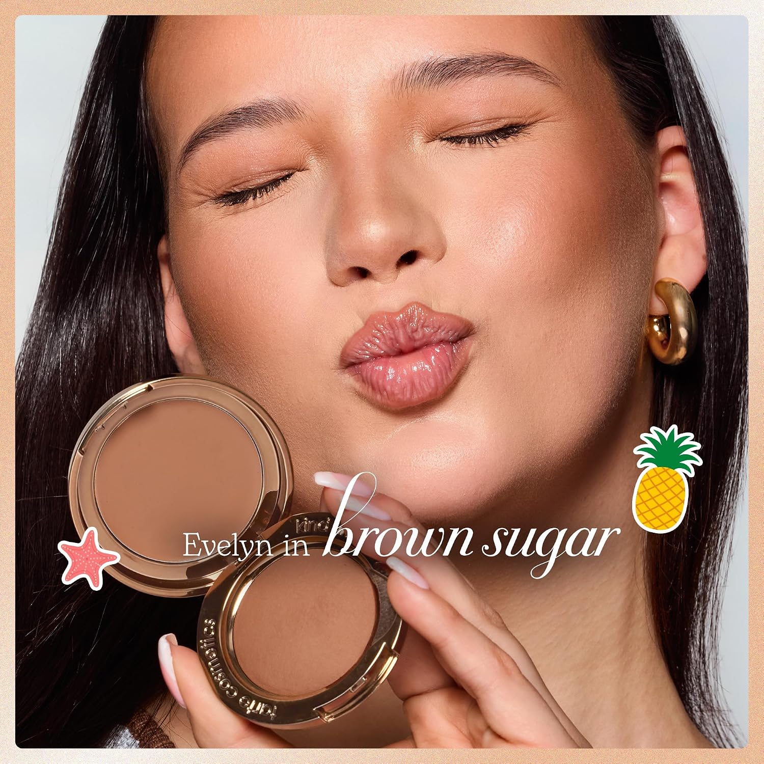 tarte macaron sculpt & bronze duo – 2-in-1 Cream + Baked Powder Bronzer, Contour Powder Face Makeup, Peptides and Hyaluronic Acid Hydrates & Plumps, vegan & cruelty-free - Image 3
