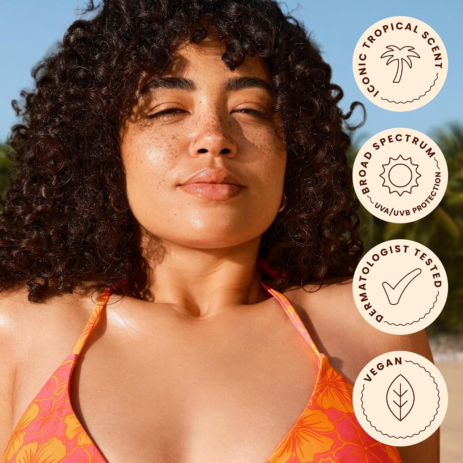 Hawaiian Tropic Weightless Hydration Water Mist for Face SPF 30, 2.1 Fl Oz | Hydrating face mist, Travel size sunscreen for face, Non-aerosol spray application, Contains hyaluronic acid, Non-greasy - Image 6