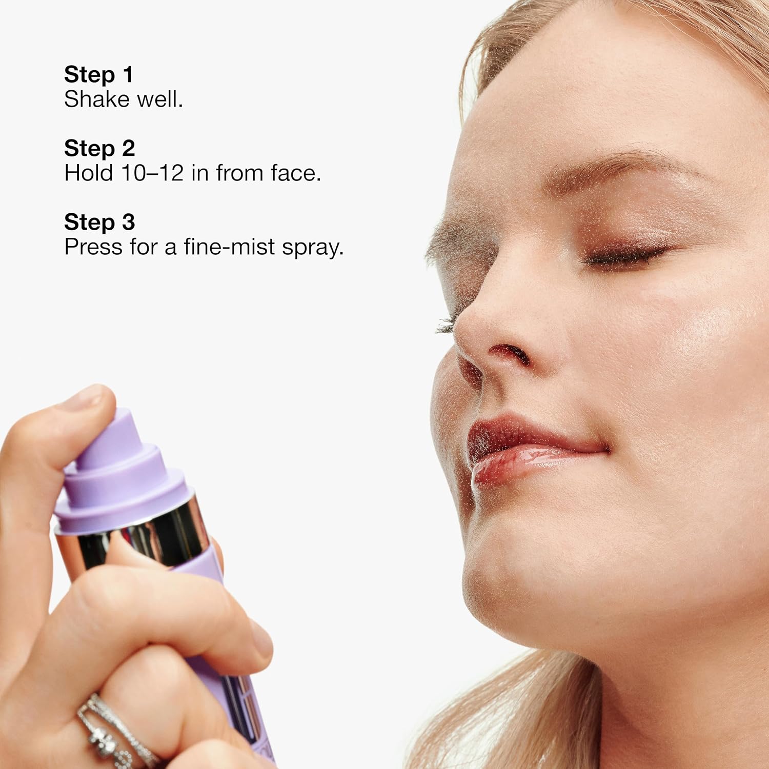 Clinique Set The Day Makeup Setting Spray With Aloe Water + Antioxidants | Sets Makeup All Day | Soothing + Hydrating Face Mist | Alcohol-Free + Suitable For Sensitive Skin - Image 3