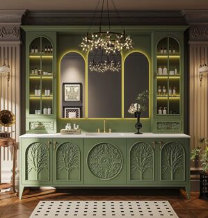 80″ Freestanding Bathroom Van...