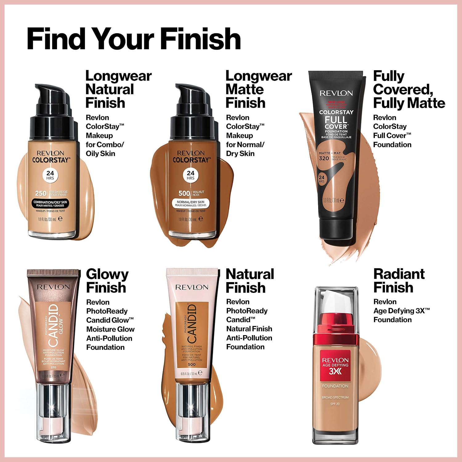 Revlon ColorStay Full Cover Foundation, 220 Natural Beige, 1.0 fl oz | Full-coverage longwear matte foundation. Lightweight, heat & sweat resistant face makeup. - Image 5