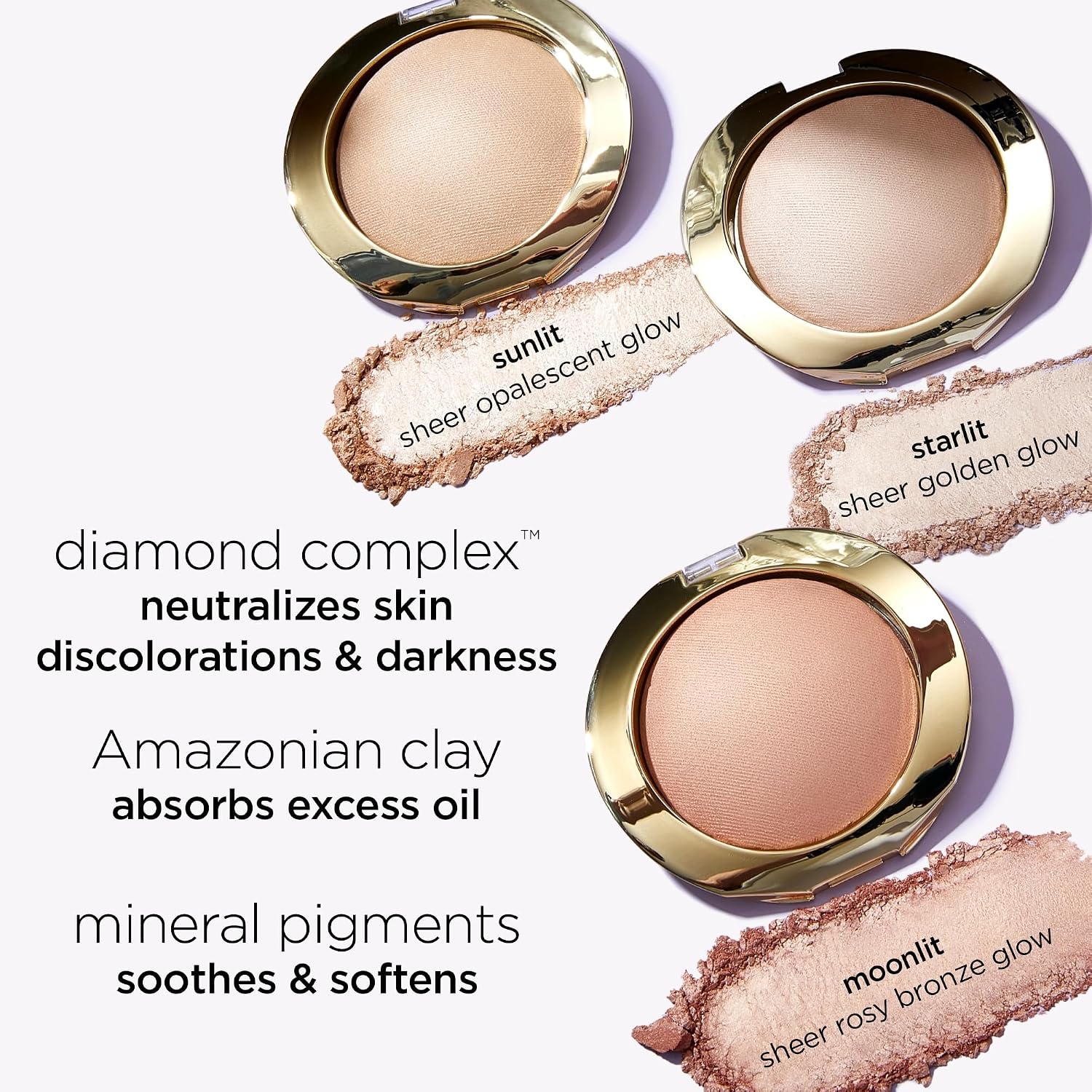 tarte shape tape glow powder – Buildable Highlighter with Mineral Pigments & Diamond Powder for a Natural Radiant Finish with Lightweight Luminous Shine, Vegan & Cruelty Free - Image 4