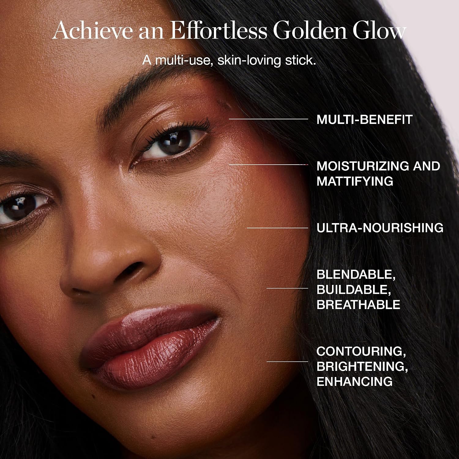 Ogee Face Stick Trio, Golden Contour Stick Makeup Collection, Blush Stick | Certified Organic Bronzer, and Highlighter Stick for a Flawless Look - Image 6