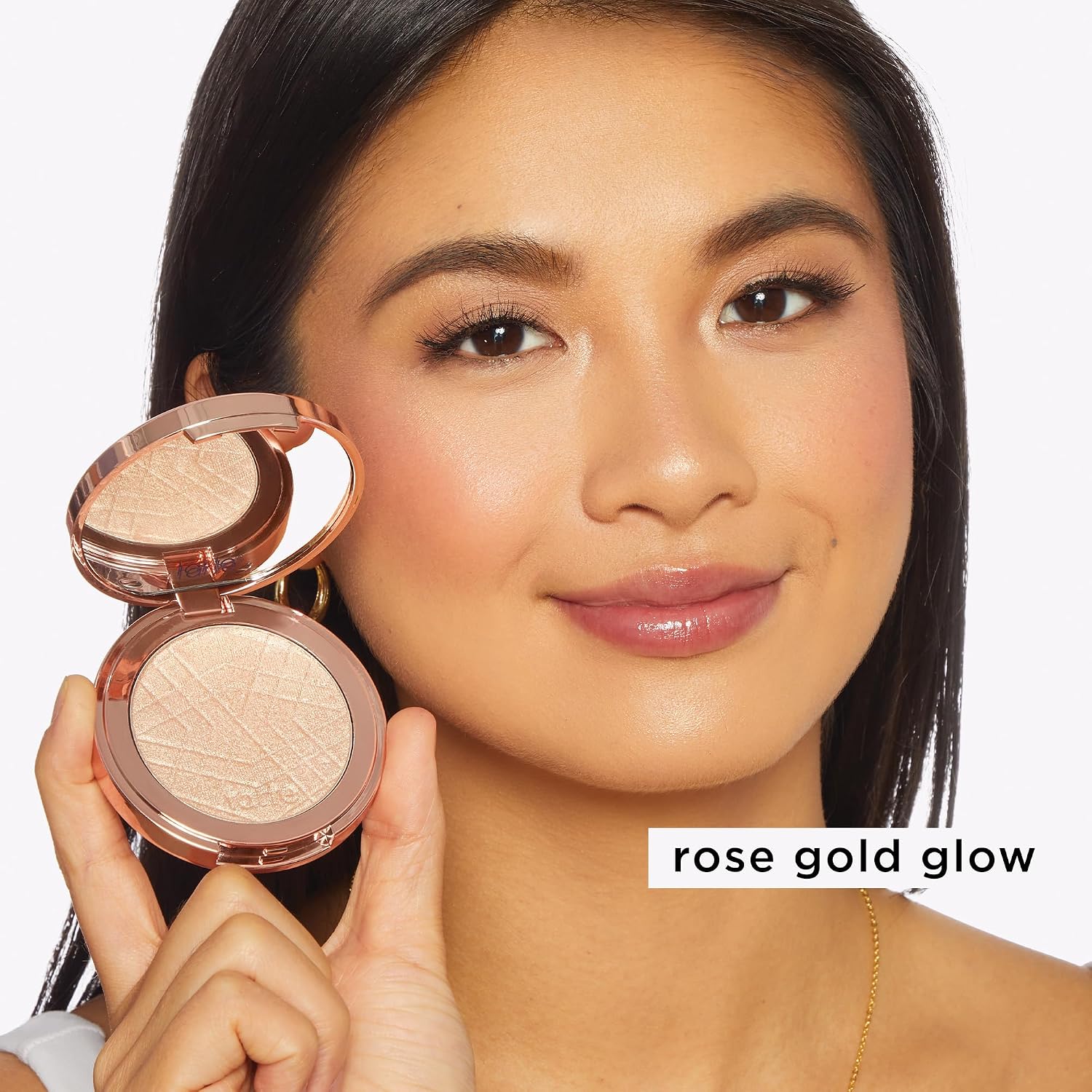 tarte Amazonian clay shimmering light – Pressed Highlighter with Buildable Radiant Glow for a Natural Lightweight Luminous Finish, Vegan & Cruelty Free - Image 7