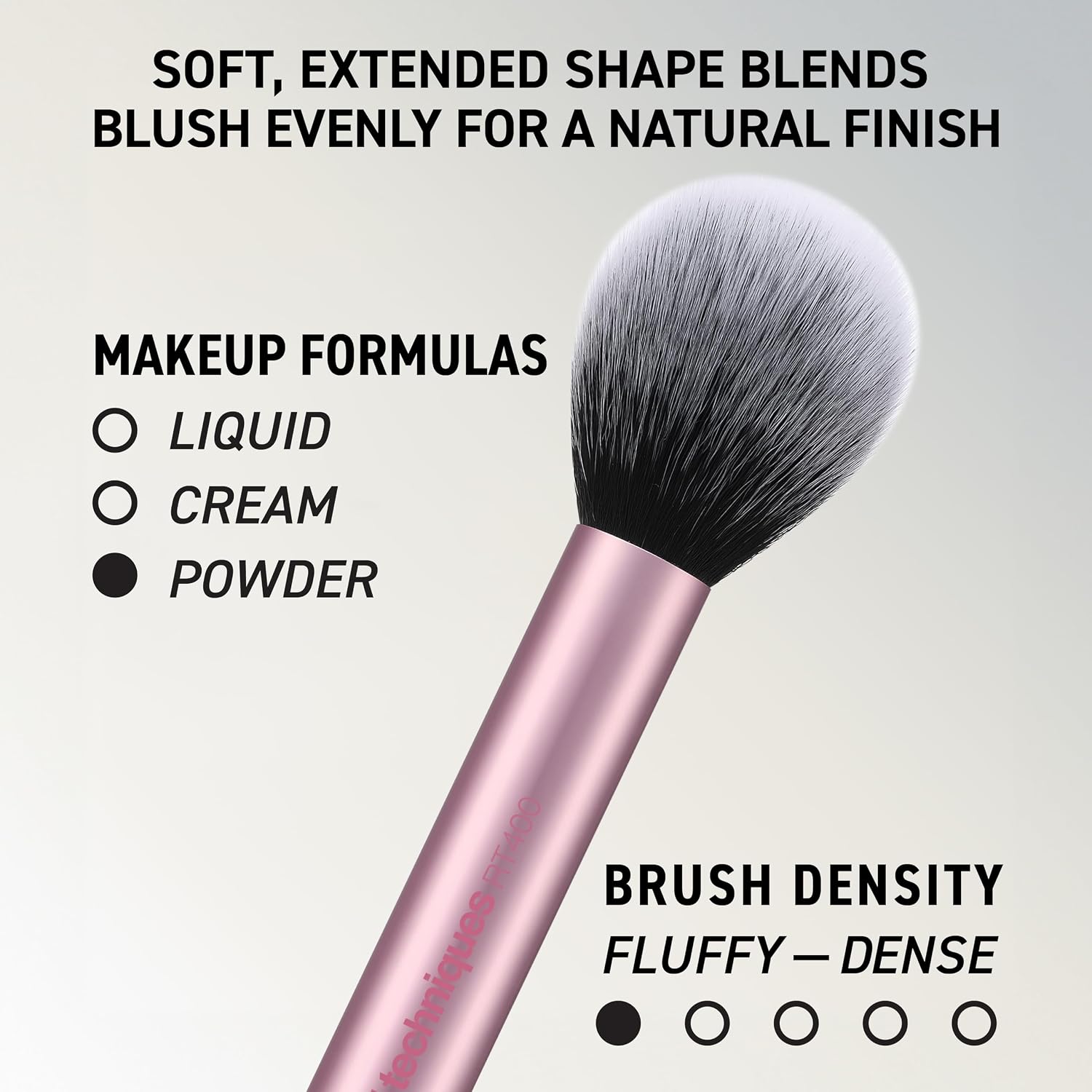 Real Techniques 6 Piece Everyday Essentials Makeup Brush Set, Includes 4 Brushes & 2 Makeup Sponges for Foundation, Blush, Bronzer, Contour, Eyeshadow & Powder, Travel Gift Set, Cruelty-Free & Vegan - Image 5